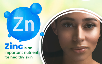 Zinc maintains the health & elasticity of your skin.